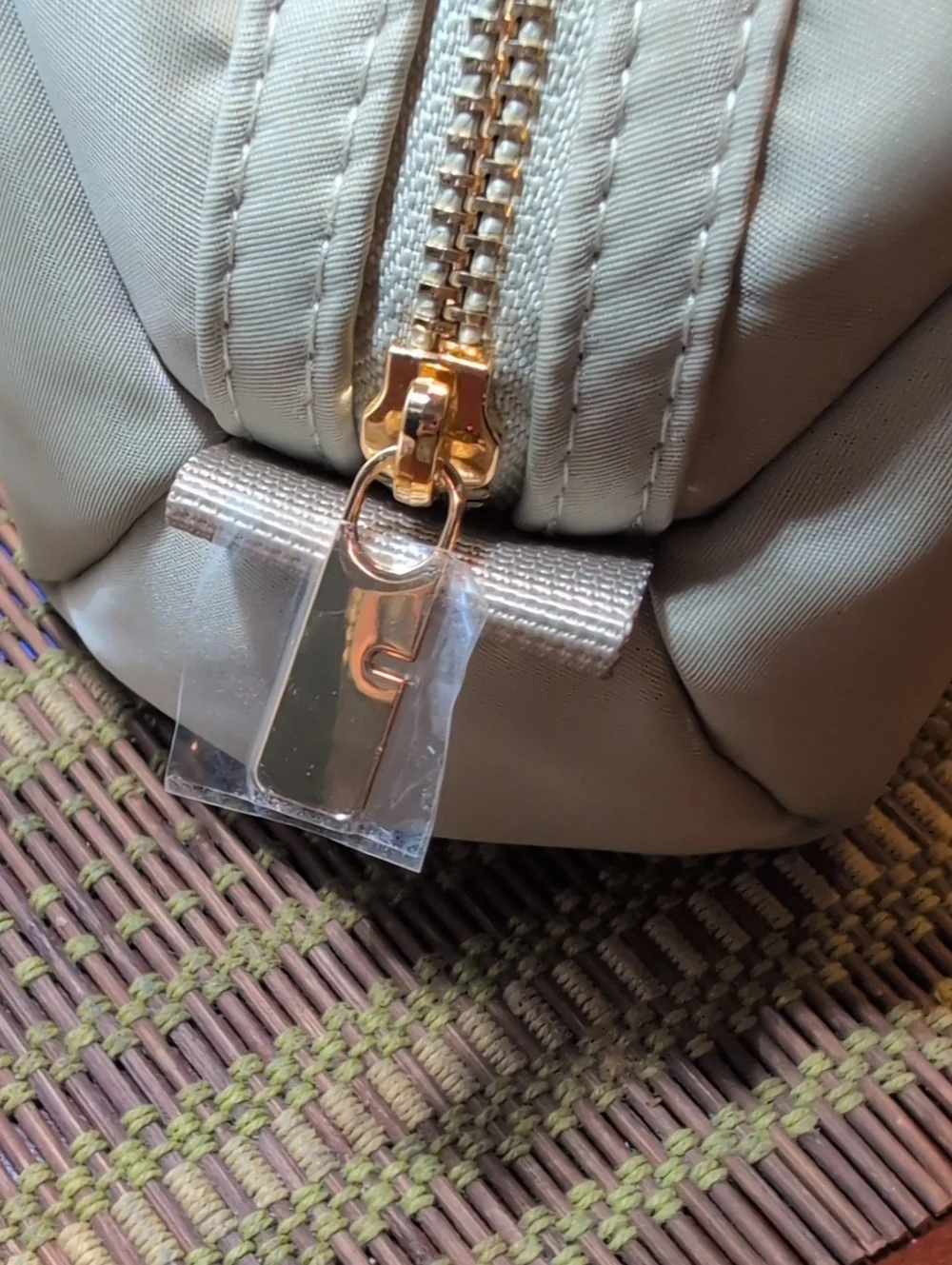 Burberry Women's Beige Cosmetic Bag